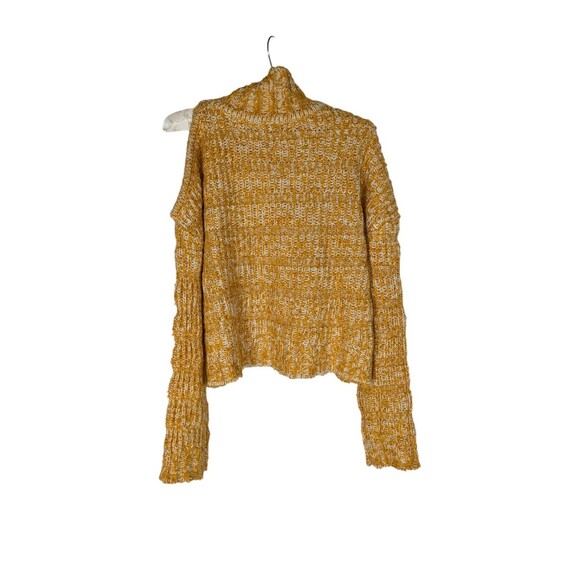 House of Harlow 1960 x REVOLVE Sz S Saylee Turtleneck Cold Shoulder Sweater - Picture 5 of 7